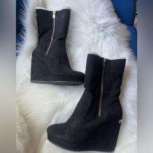 Juicy Couture Wedge Boots